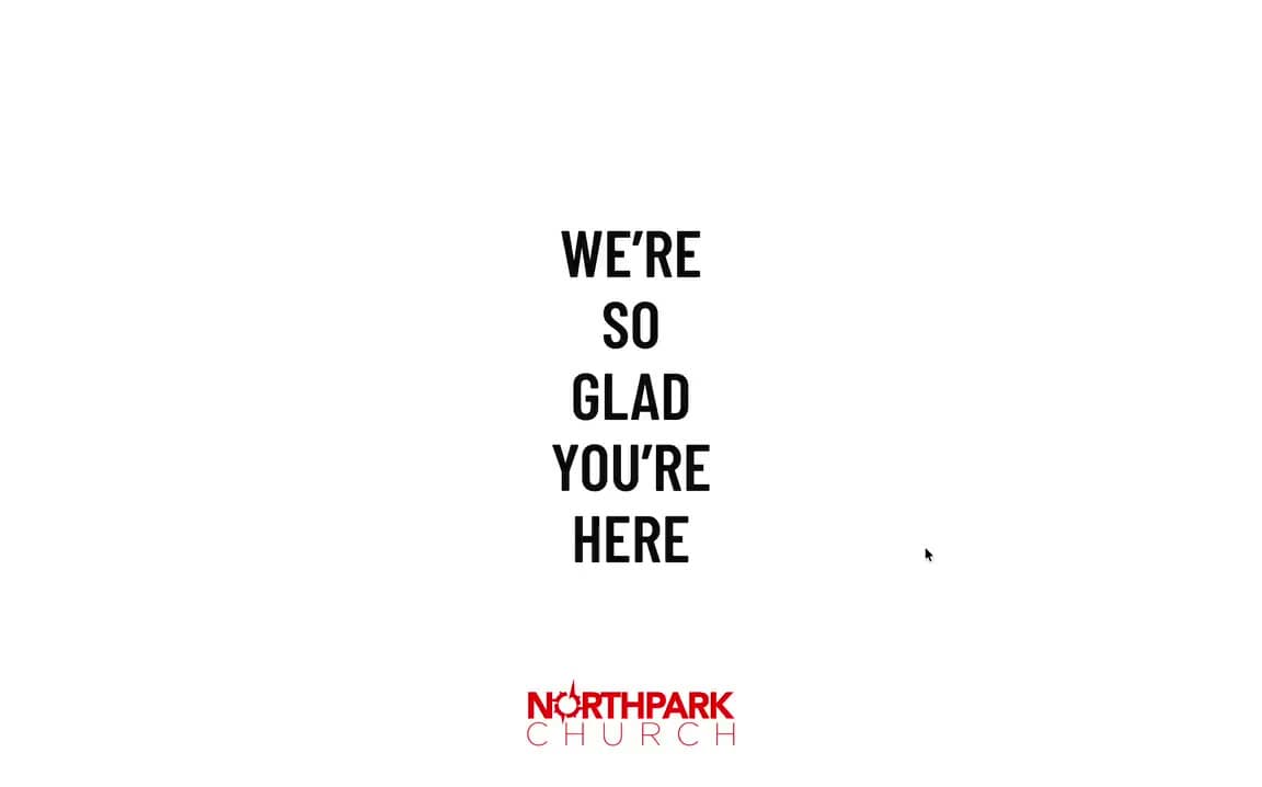 Preview of the upcoming North Park Church website
